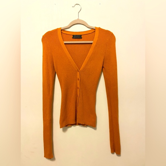 5010007 Mustard Button Cardigan main image 1